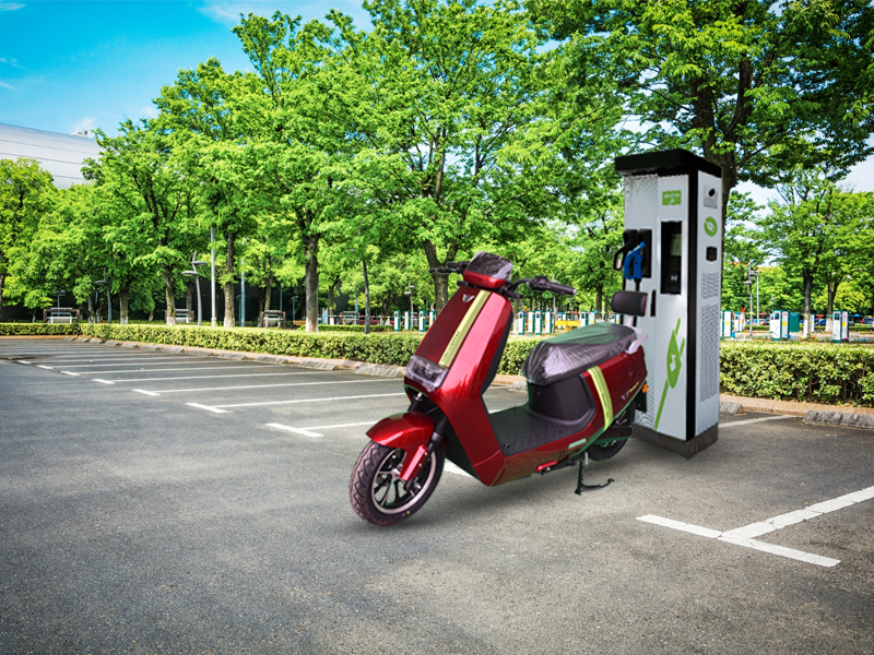 electric scooty charging station