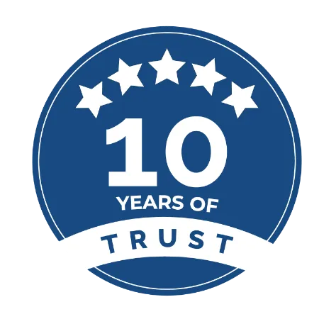 10 Years of Experience