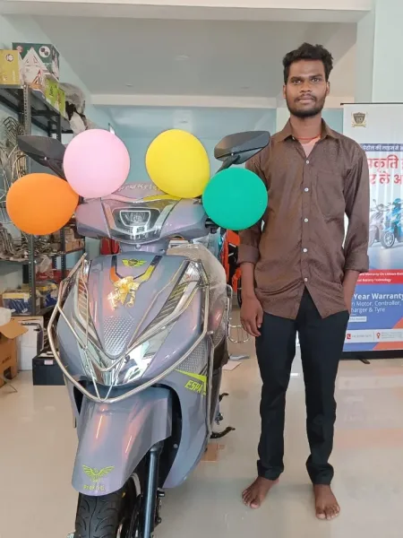 Happy Prakriti EV customer 11