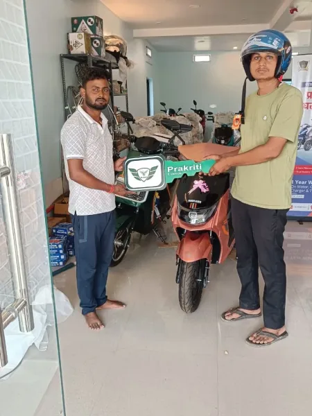 Happy Prakriti EV customer 12