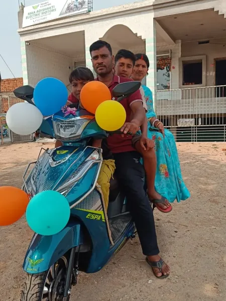 Happy Prakriti EV customer 14