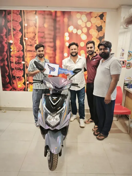 Happy Prakriti EV customer 2
